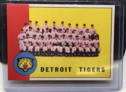 Detroit Tigers Baseball Card