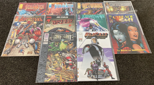 (10) Image And Malibu Comics