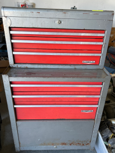 Craftsman Toolbox Set with Tools Inside