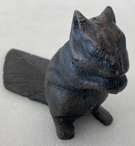 Cast Iron Squirrel Door Stop