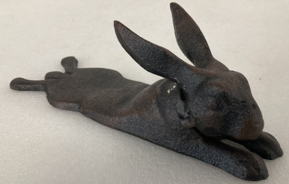 Cast Iron Rabbit Door Stop