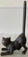 Cast Iron Cat Toilet Paper Holder - 3