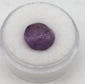 Drilled Cabochon Amethyst 7.90