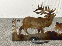 Custom Metal Art “Elks” - 2