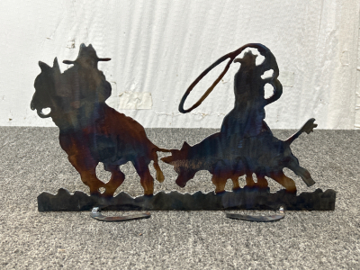 Custom Metal Art “Cowboys”