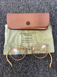 Pair of Antique Glasses and Case