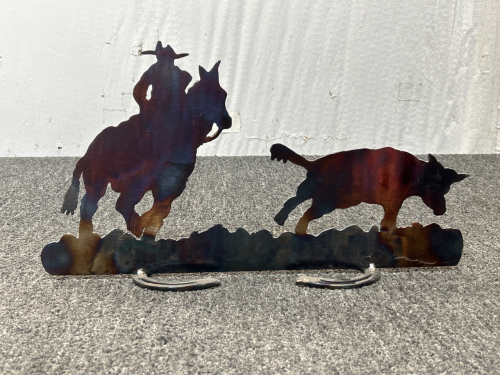 Custom Metal Art “Cowboy Roundup”