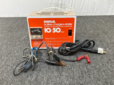 Manual Battery Charger and Starter