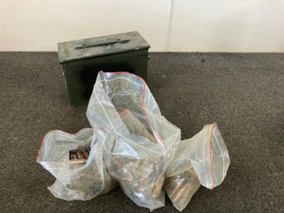 Ammo Can With Shell Casings