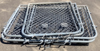 Pallet Of Chain Link Fence With Gates - 3