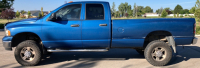 2004 DODGE RAM3500 - 4x4 - DIESEL- 4X4 - 6 SPEED MANUAL - 3