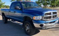 2004 DODGE RAM3500 - 4x4 - DIESEL- 4X4 - 6 SPEED MANUAL - 8