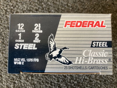 Federal Ammunition 25 Shells