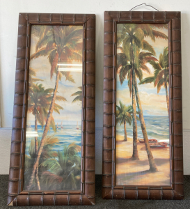 (2) Tropical Paintings