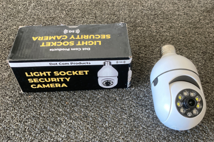 Light Socket Security Camera