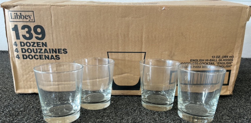 Libby Glasses ( 4 Dozen )