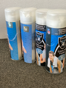 Raiders Themed Cooling Towels