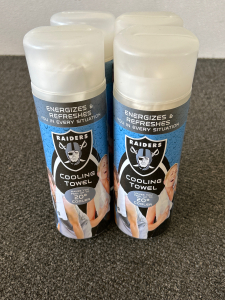 Raiders Themed Cooling Towels