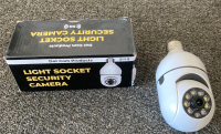 Light Socket Security Camera