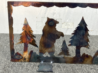 Custome Metal Art “Bear and Elk” - 2