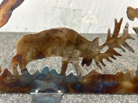 Customs Metal Art “Elk and Bear” - 2