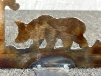 Customs Metal Art “Elk and Bear” - 3