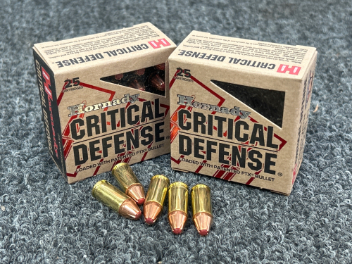 (50) Rnds Of Hornady Critical Defense 9MM Luger 115 Gr.