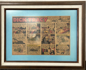 Dick Tracy Framed Comics