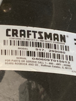 Craftsman Tiller - 4