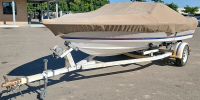 1983 BAYLINER BOAT AND TRAILER