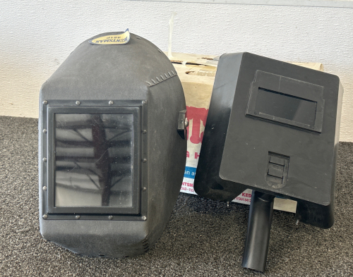 Welding Helmet and Handheld Shield