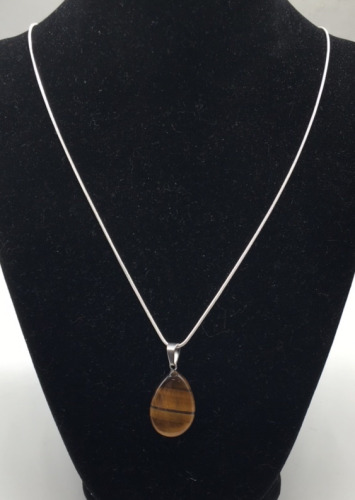 Golden Tiger Eye Jasper Necklace