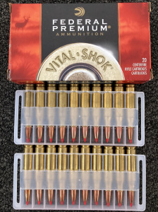 (20) Rnds. Federal 7mm-08 Nosler Ammo