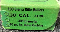 Sierra Bullets 30 CAL. 110gr. - 4