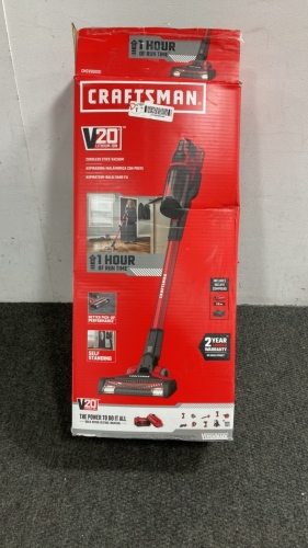 Craftsman V20 Cordless Stick Vacuum