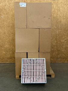 Pallet of AeroStar Filtration Group Synthetic Rigid Cell Box Style Air Filters