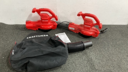 (2) Craftsman Blower Vac