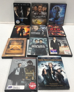 (11) Assorted DVDs