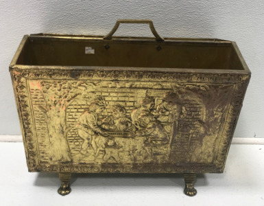Gold Magazine Holder