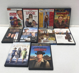 (10) Assorted DVDs
