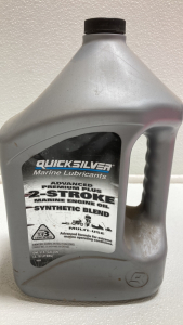 1gal Quicksilver 2-Stroke Marine Engine Oil Synthetic Blend