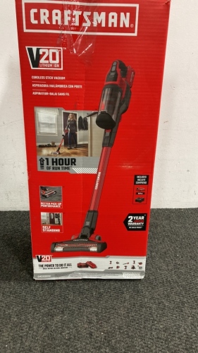 Craftsman Cordless Stick Vacuum