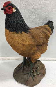 12&rdquo; Rooster Statue