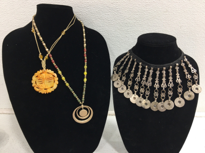 (3) Beautiful Ladies Necklaces