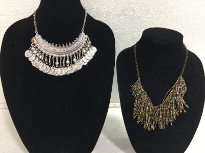 (2) Beautiful Ladies Necklaces