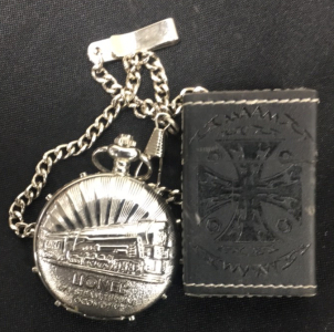 Pocket Watch And Lighter