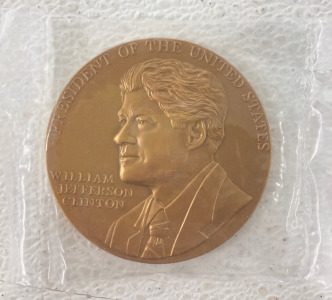 Bill Clinton 1994 Inauguration Medal