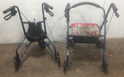 (1) CAREX Walker, (1) Drive Walker With Seat Cover