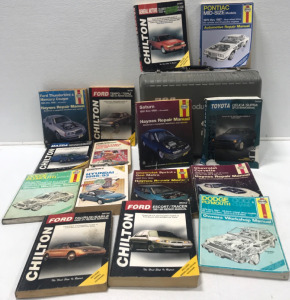 Large Lot Of Car Repair Manuals