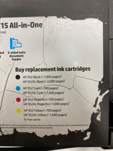 HP OfficeJet Pro 8715 Printer